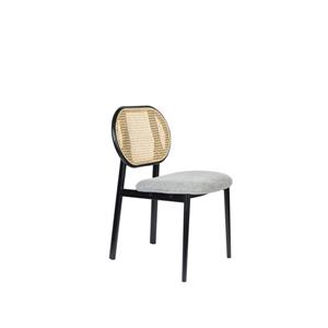 CHAIR SPIKE NATURAL/GREY