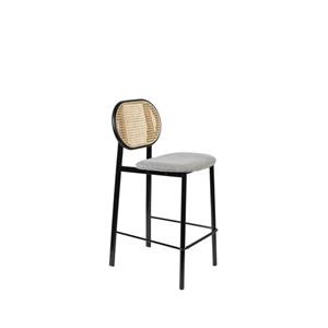 COUNTER STOOL SPIKE NATURAL/GREY