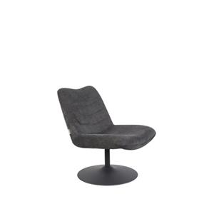LOUNGE CHAIR BUBBA DARK GREY