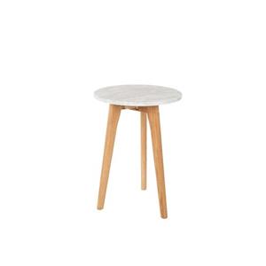 SIDE TABLE WHITE STONE S