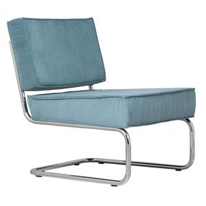 LOUNGE CHAIR RIDGE RIB BLUE