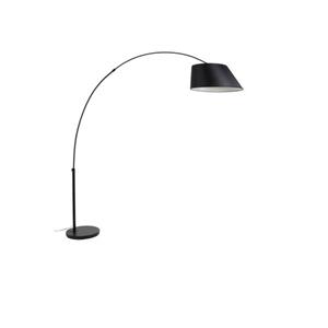 FLOOR LAMP ARC BLACK