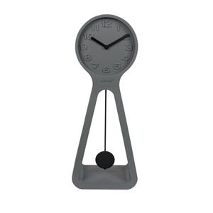 CLOCK HUMONGOUS GREY