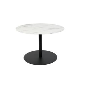 SIDE TABLE SNOW MARBLE ROUND M