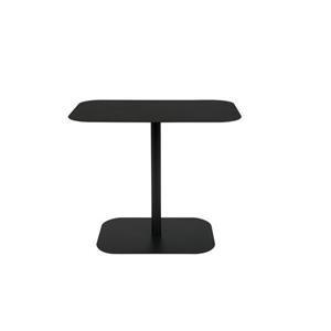 SIDE TABLE SNOW BLACK RECTANGLE