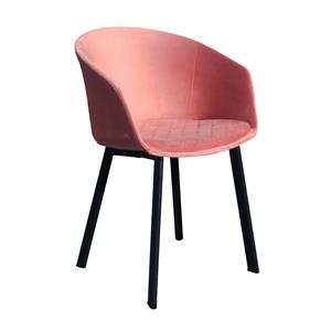 Kick eetkamerstoel Vic - Roze