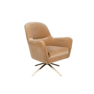 LOUNGE CHAIR ROBUSTO CARAMEL FR