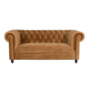 SOFA CHESTER VELVET GOLDEN BRO