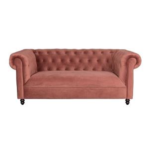 SOFA CHESTER VELVET PINK