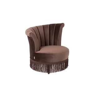 LOUNGE CHAIR FLAIR DARK BROWN