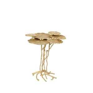 SIDE TABLE LILY MULTI GOLD